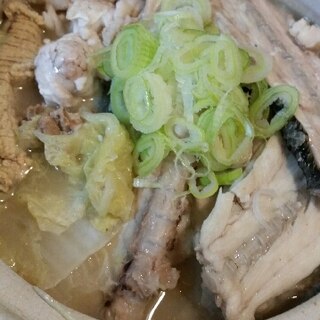 魚のアラで節約ふうふう鍋風煮